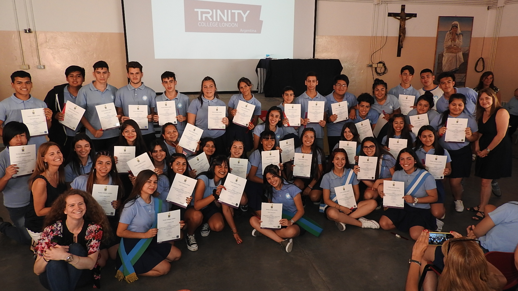 Entrega de Certificados del Trinity College