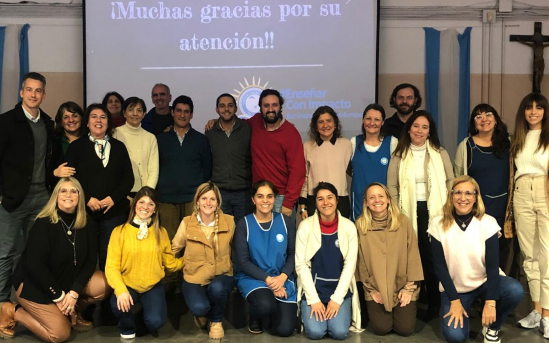 Nos visitó la RED AIE y claustro docente de la UCA 
