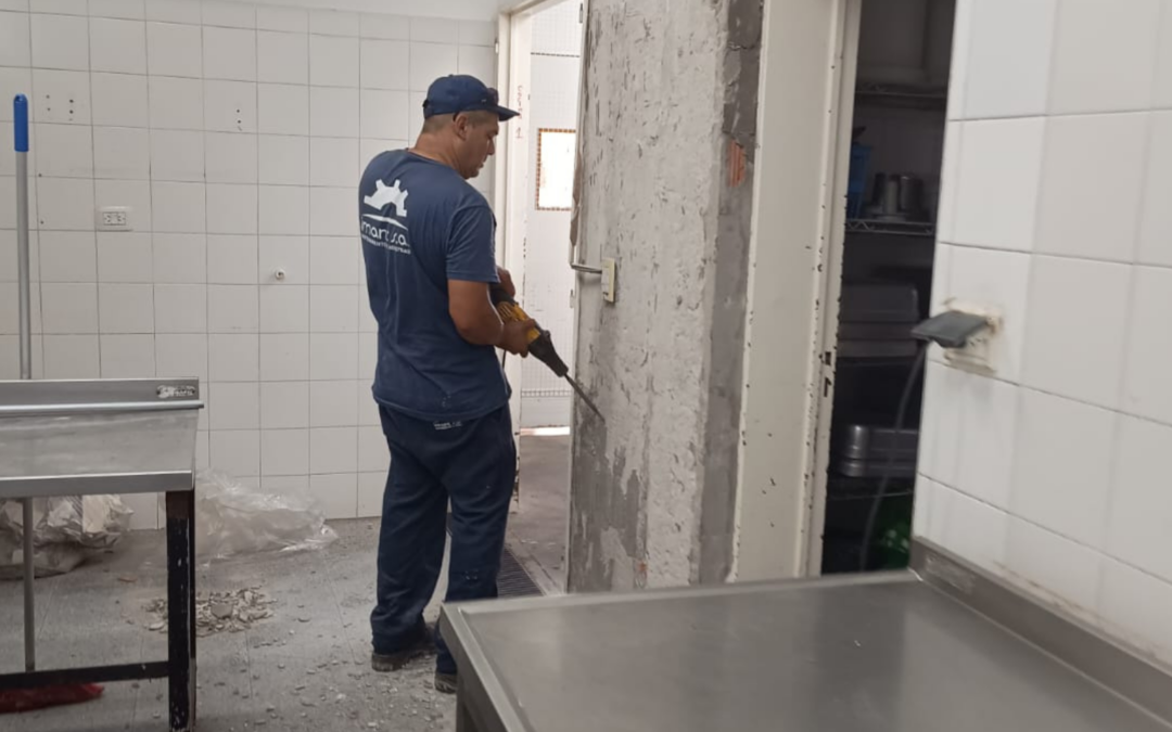 Importantes obras de mantenimiento y mejora edilicia