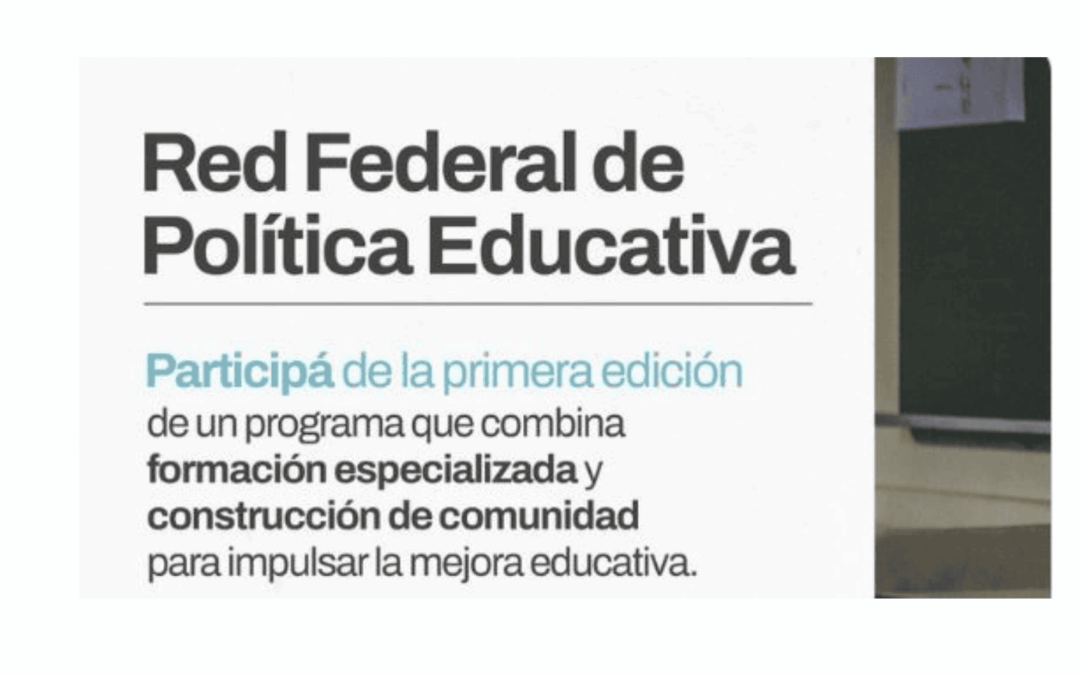 La voz del Colegio Madre Teresa en la Red Federal de Política Educativa