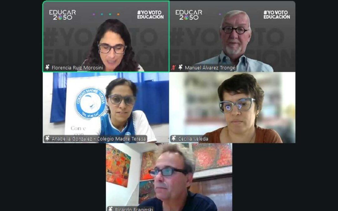 Participamos del 18° Foro de Calidad y Equidad Educativa «Urgencias en a Educación», de Educar 2050